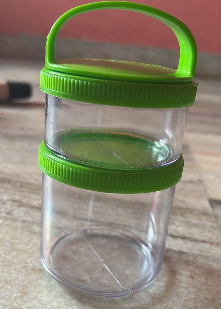 Stackable Storage Container with Handle