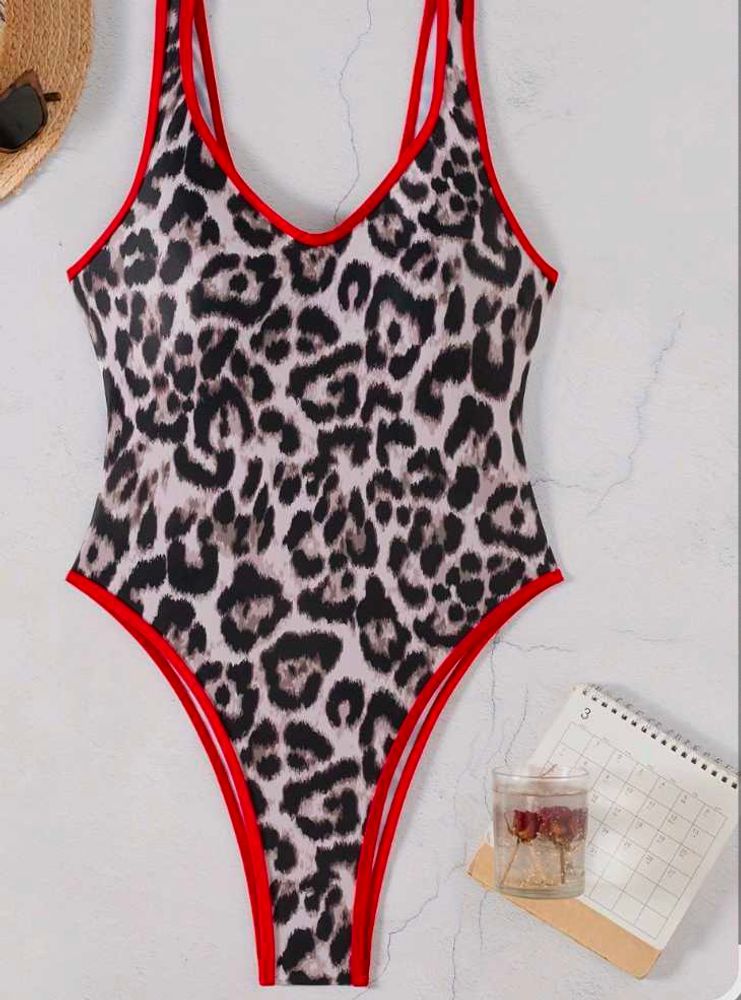 Leopard Print Bodysuit