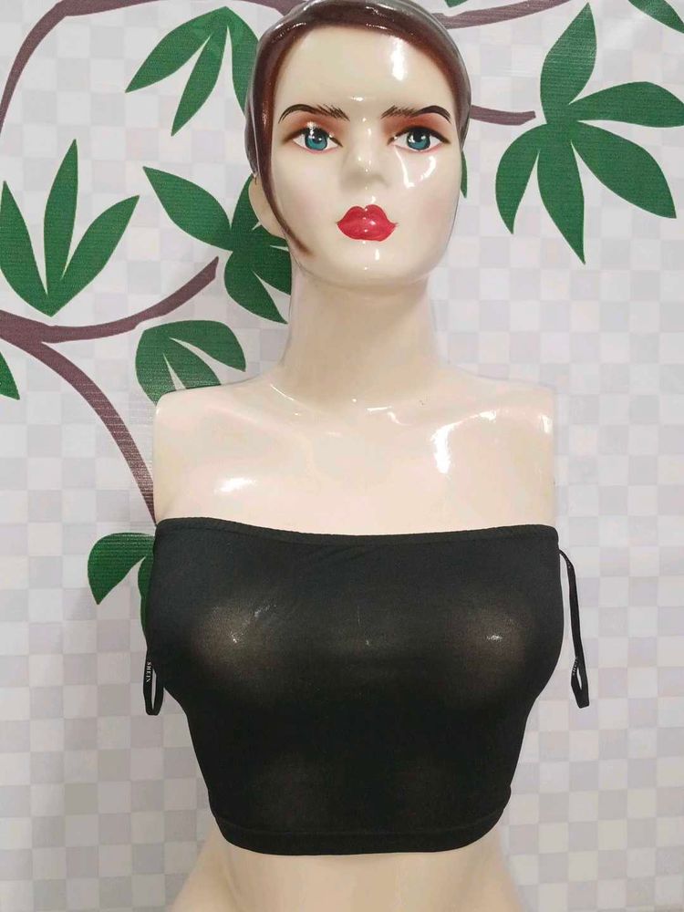 (800)Black Tube Top