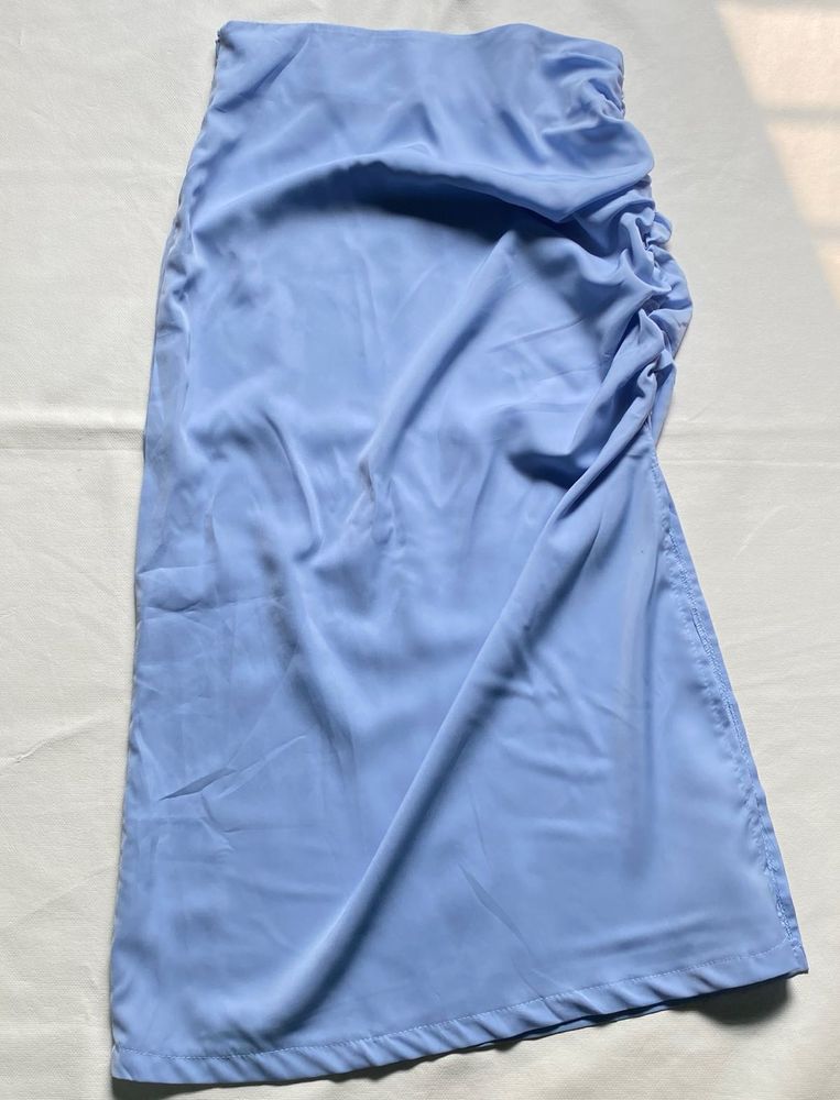 Light pastel blue skirt