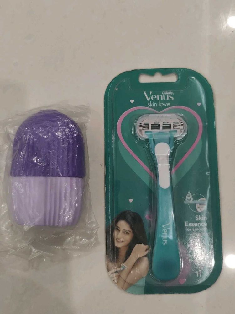 Gillette Venus Razor &amp; Face Ice Roller