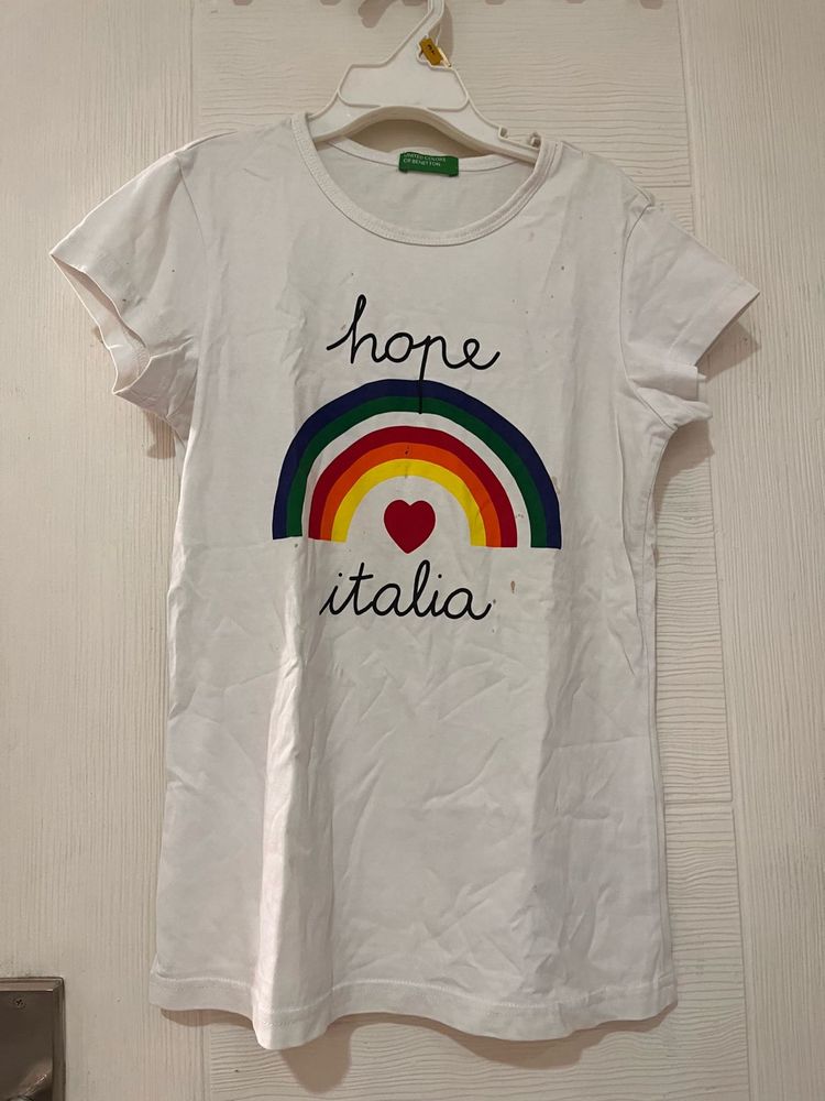Benetton T-Shirt - Rainbow Hope