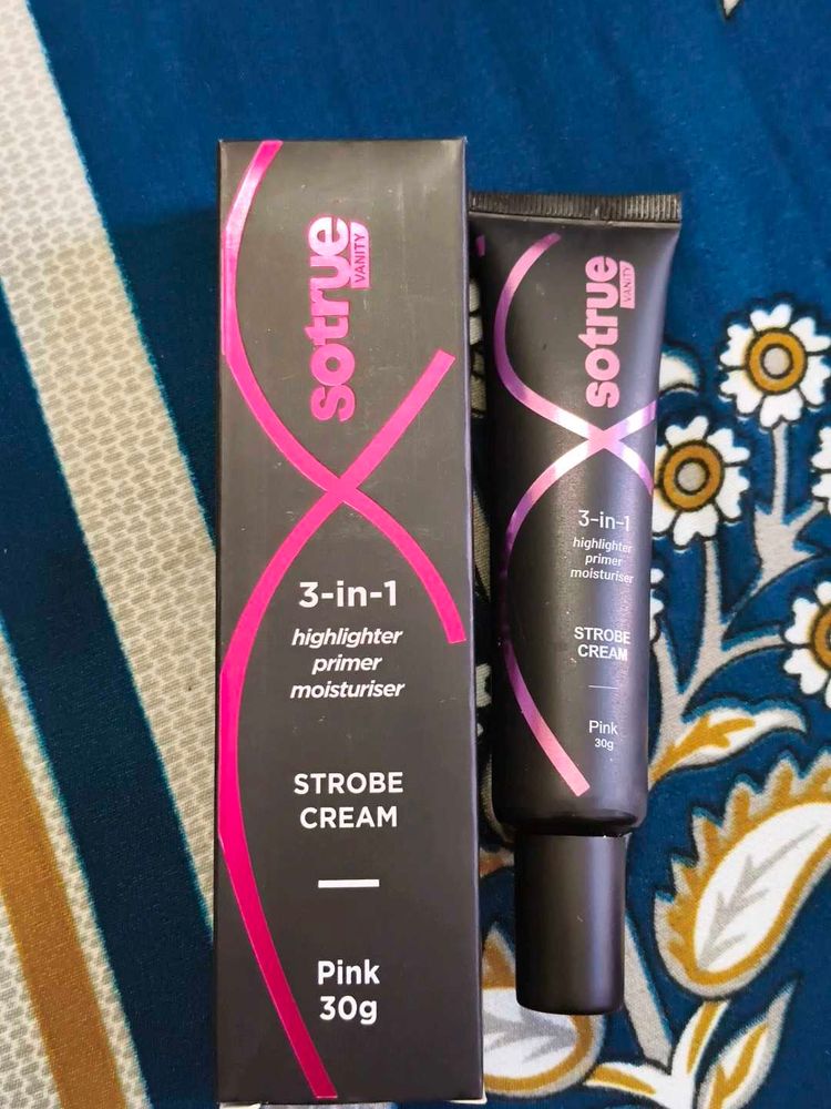 Sotrue Vanity Strobe Cream Pink 30g