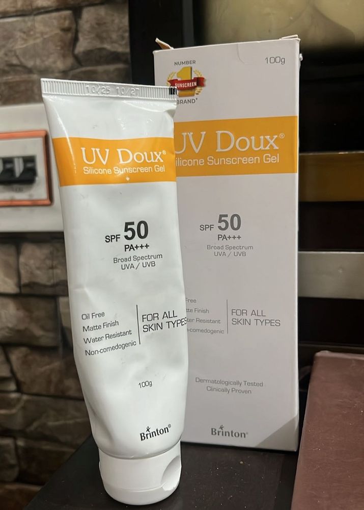 UV Doux Silicone Sunscreen Gel SPF 50