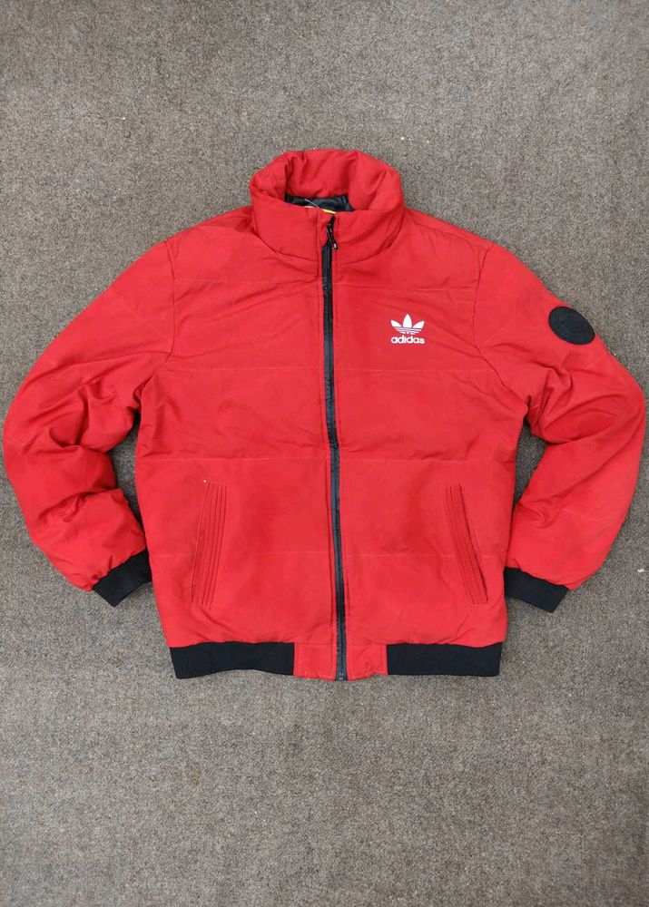 Adidas Puffer Jacket Red