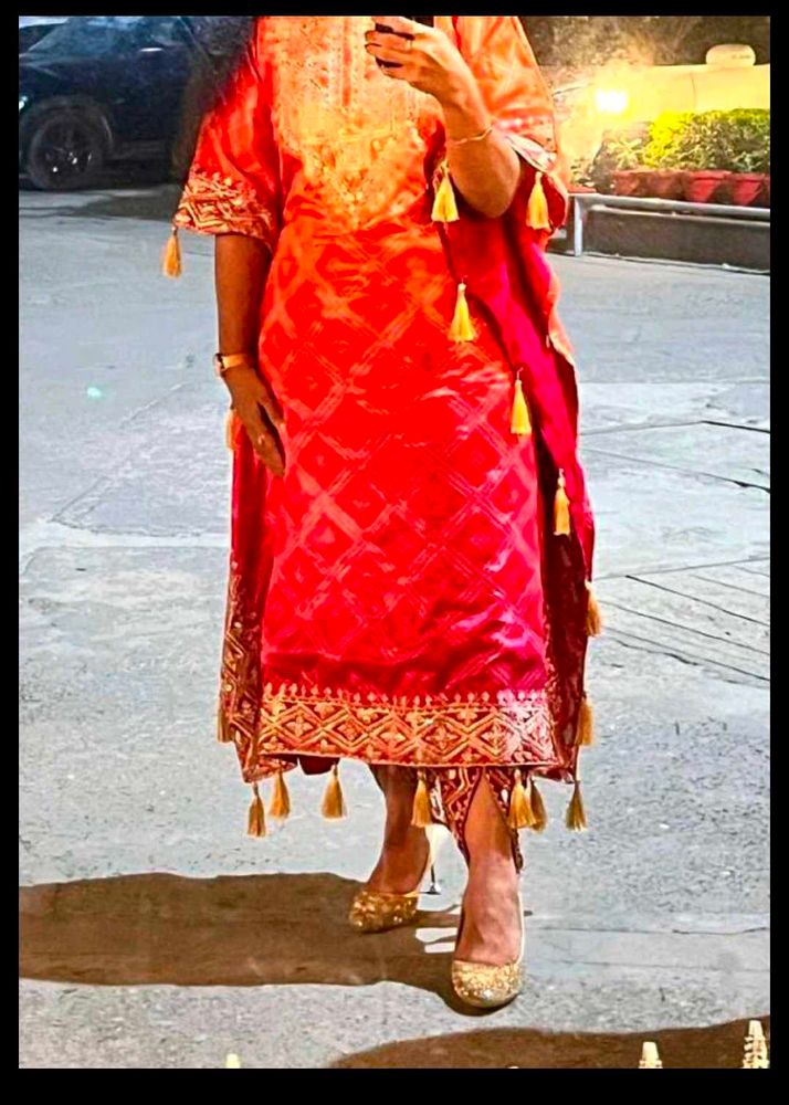 Kaftan With Tulip Pant