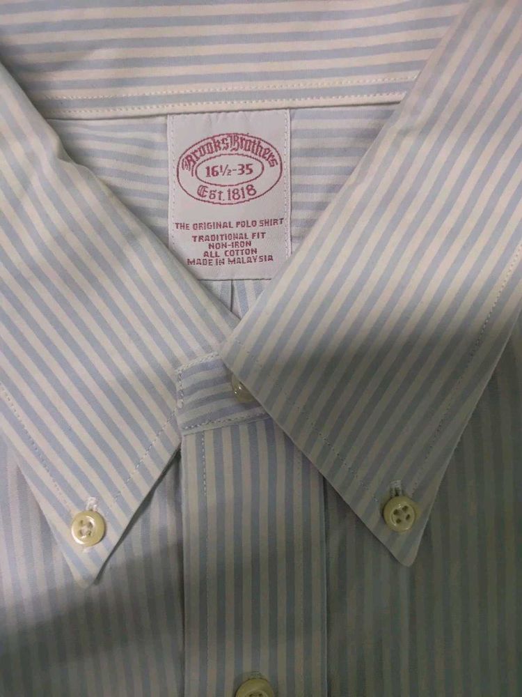 Brooks Brothers Striped Button-Down Shirt