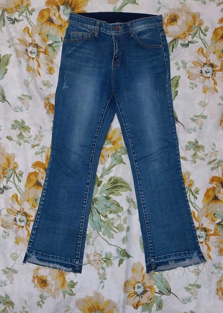 bootcut denim jean pant
