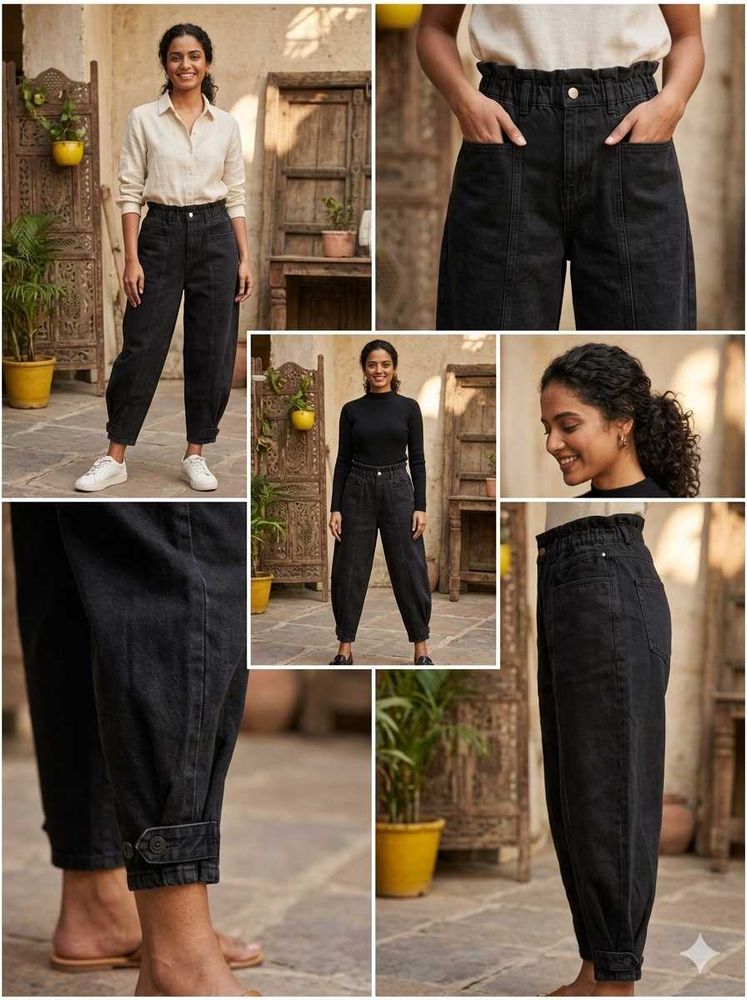 NEW High-Waisted Denim Jeans
