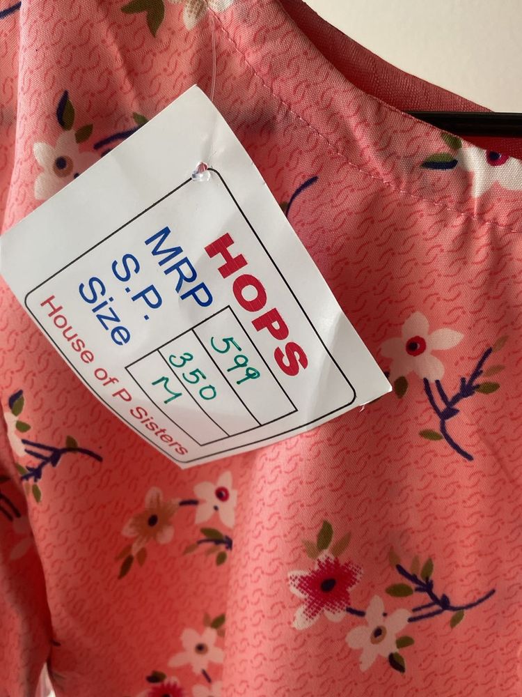 Pink Short Kurti