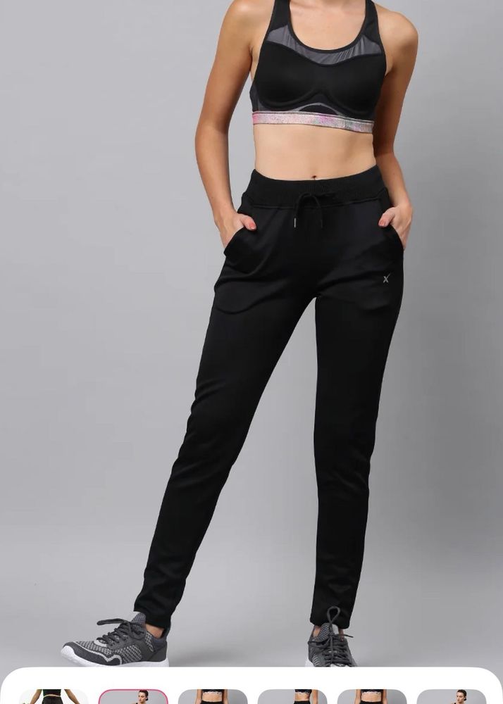 Black Athletic Jogger Pants
