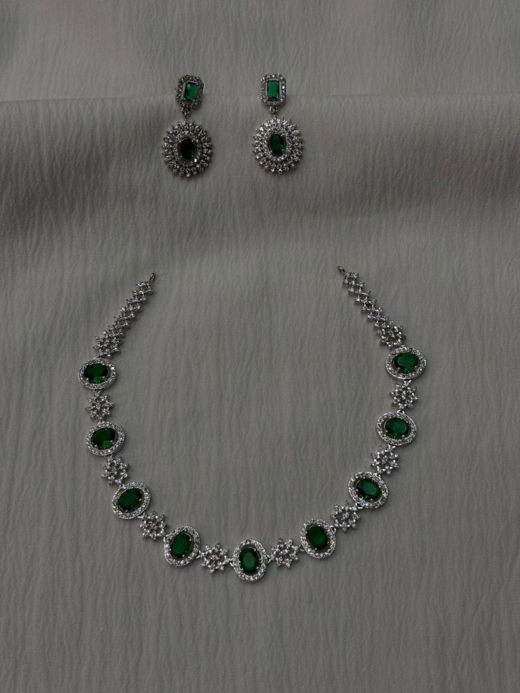Emerald Green Jewelry Set ✨