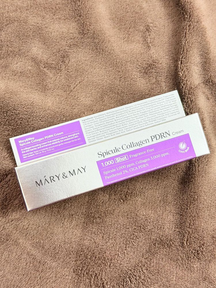 mary &amp; may spicule collagen pdrn cream