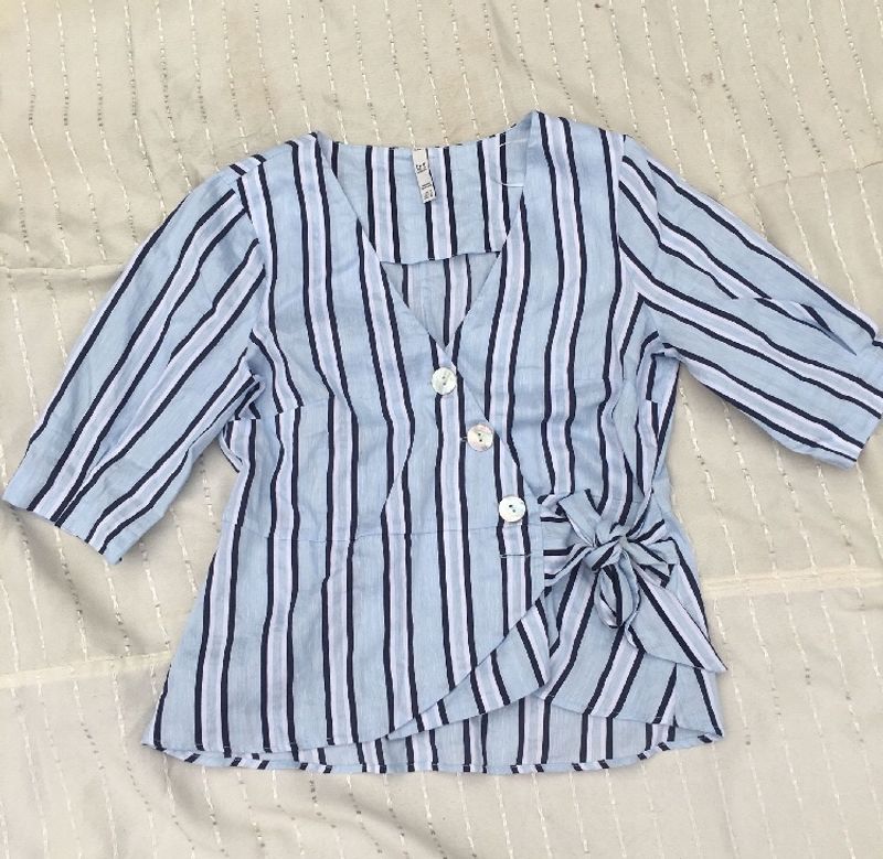 Vintage Zara Wrap Around Tops Ladies