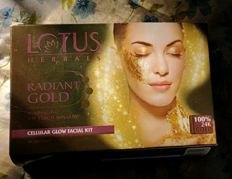 Lotus Gold Facial Kit