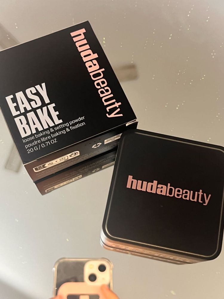 huda beauty easy bake loose powder