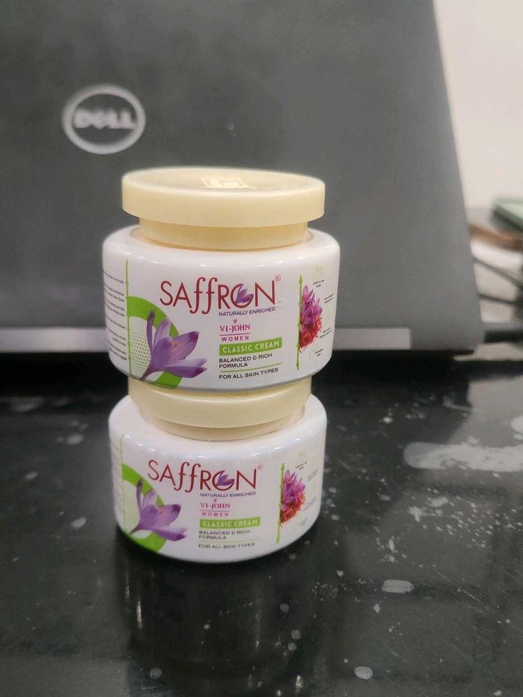 Saffron Classic Cream - 2 Jars