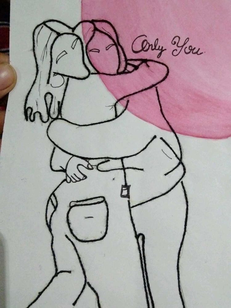 Only You - Abstract Line Art