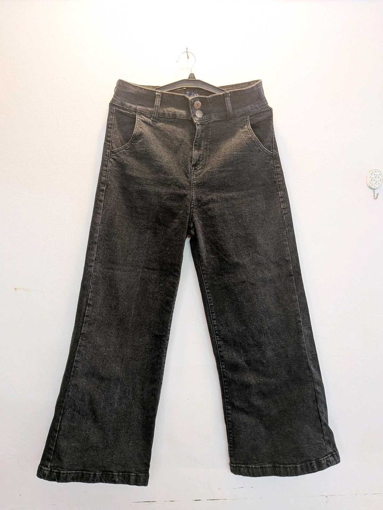 Flared Denim Jeans