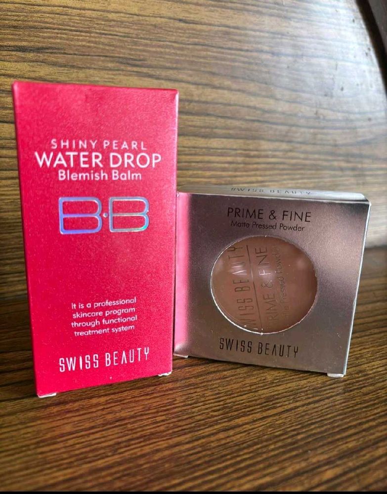 Swiss Beauty BB Balm &amp; Pressed Powder