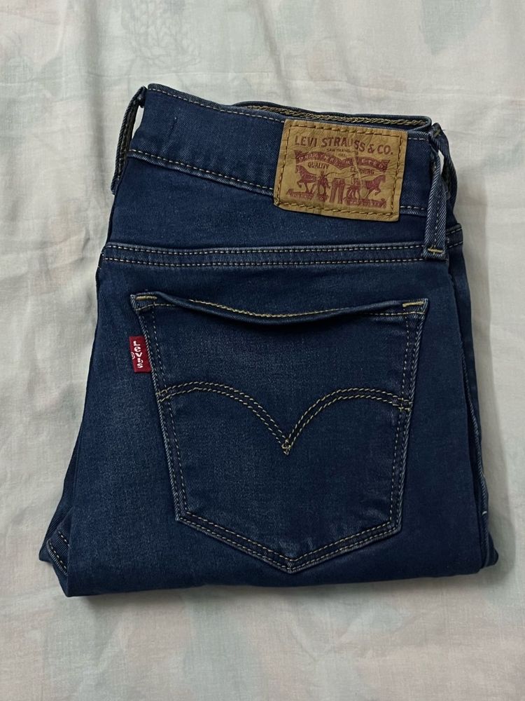 Women's Blue Skinny Fit Jeans