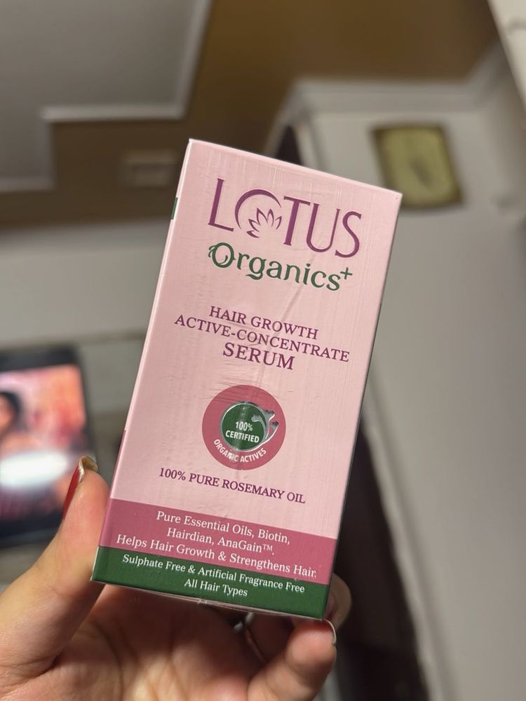 Lotus Organics+ Hair Growth Serum