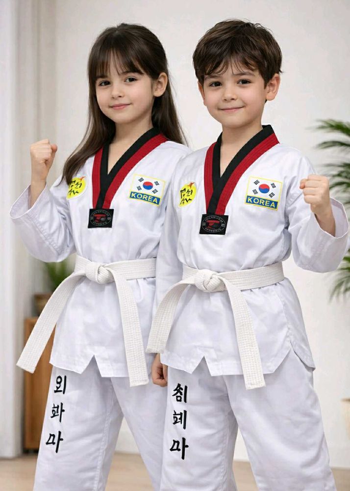 Kids Taekwondo Uniform Set