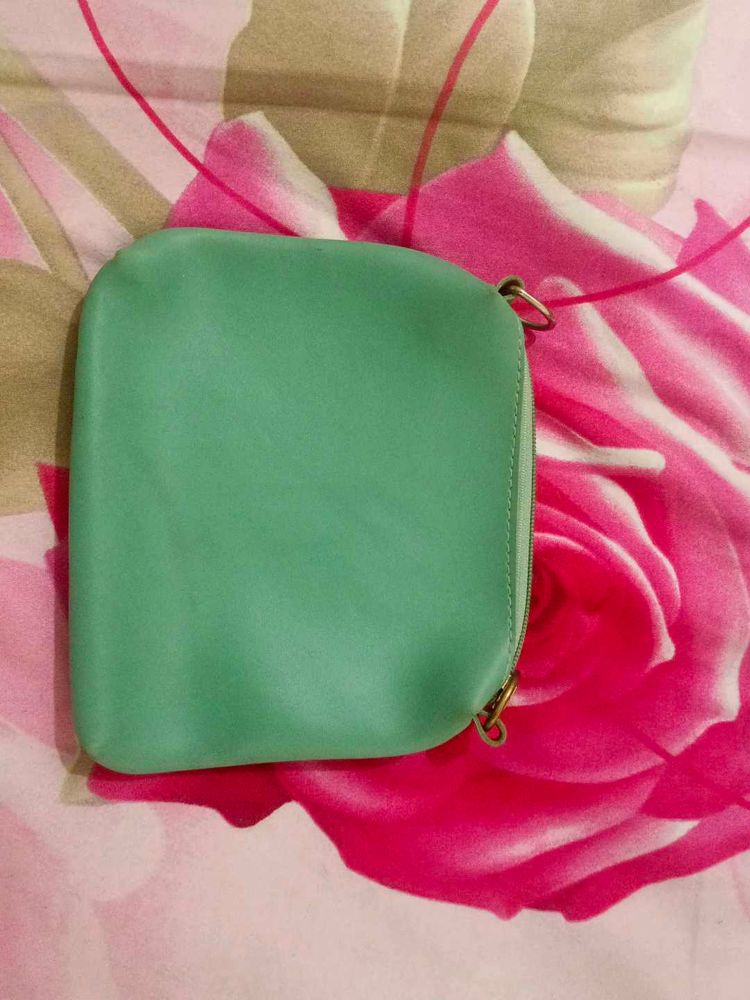 Cute Mint Green Pouch
