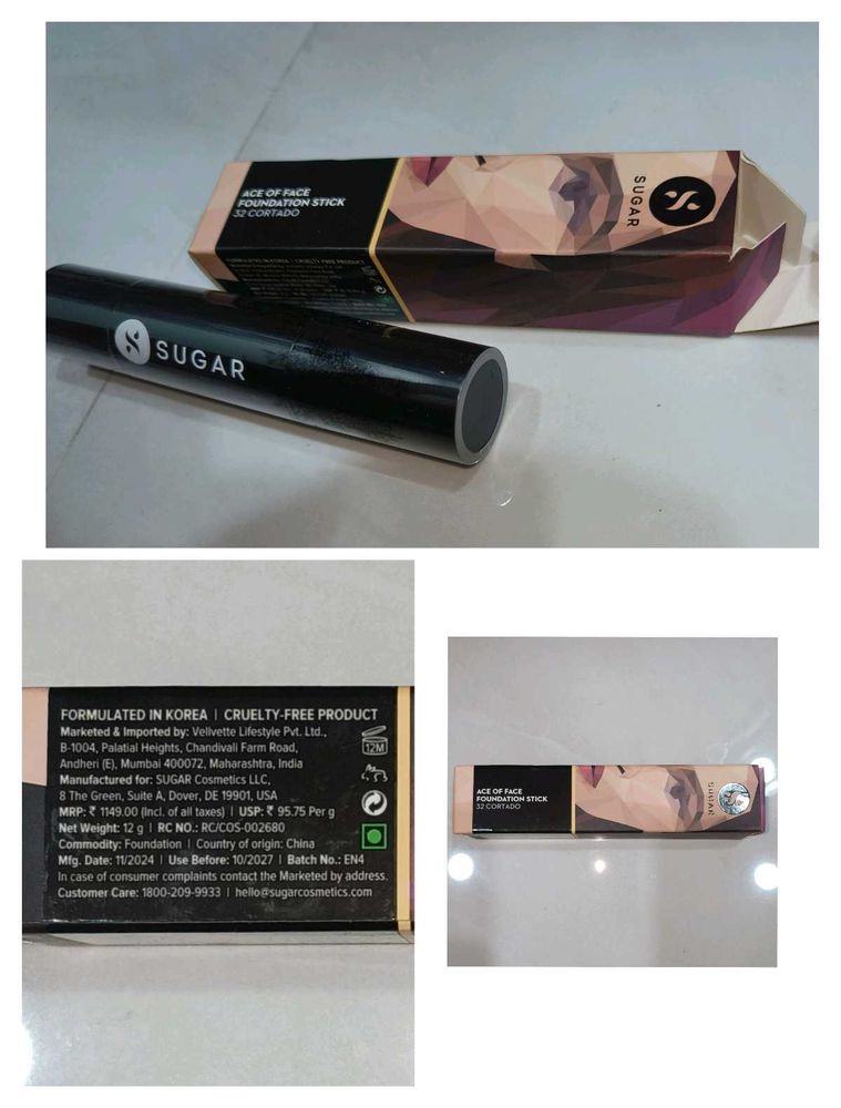 700/- SUGAR Ace of Face Foundatio