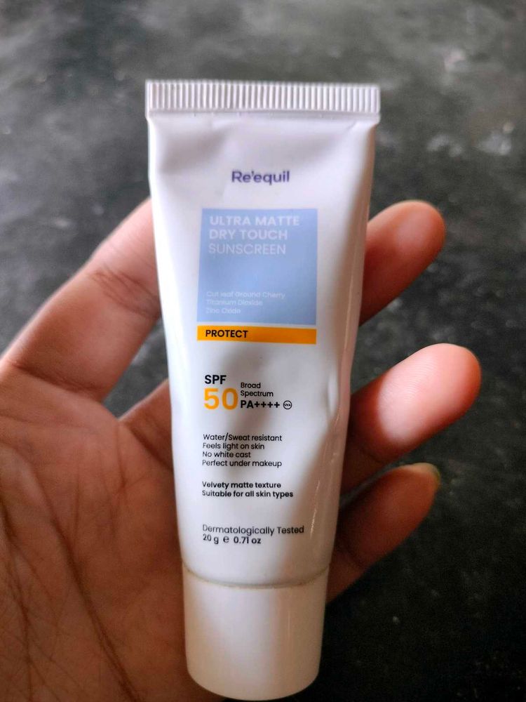 Re'equil Ultra Matte Dry Touch Sunscreen