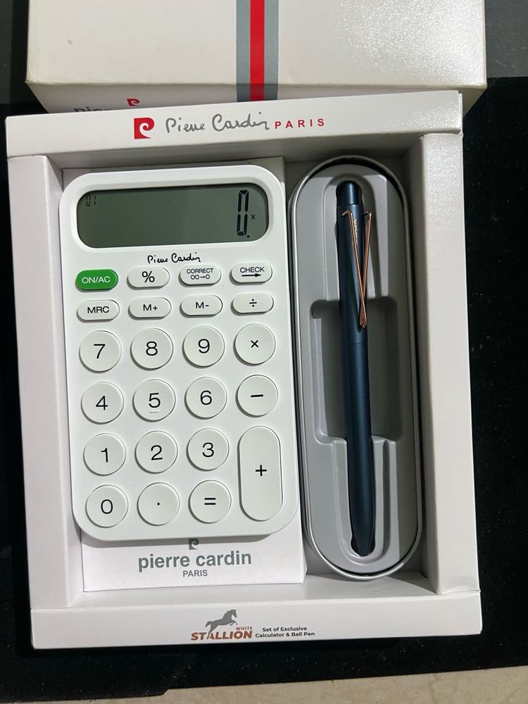 Pierre Cardin Calculator &amp; Pen Set