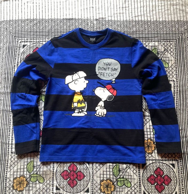Peanuts Graphic Long Sleeve T-Shirt
