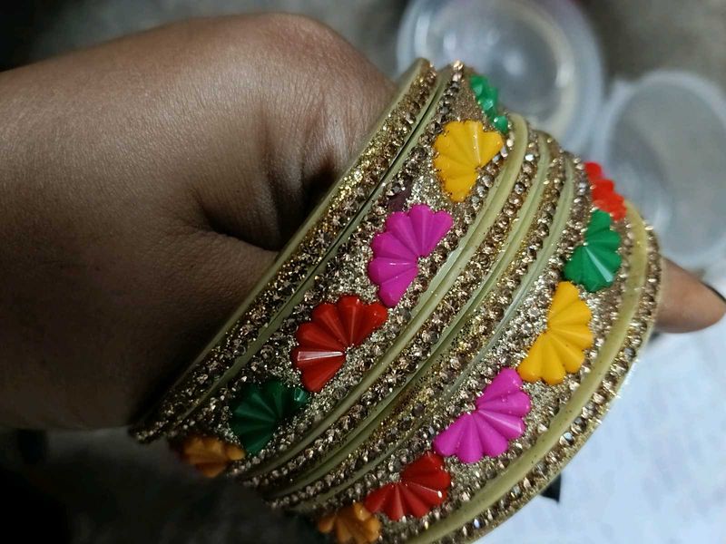 Vibrant Multicolor Designer Bangles