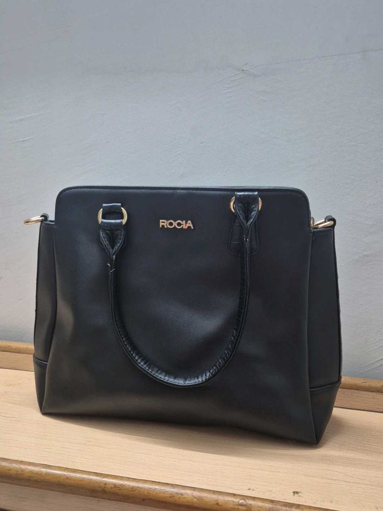 Chic Black ROCIA Handbag