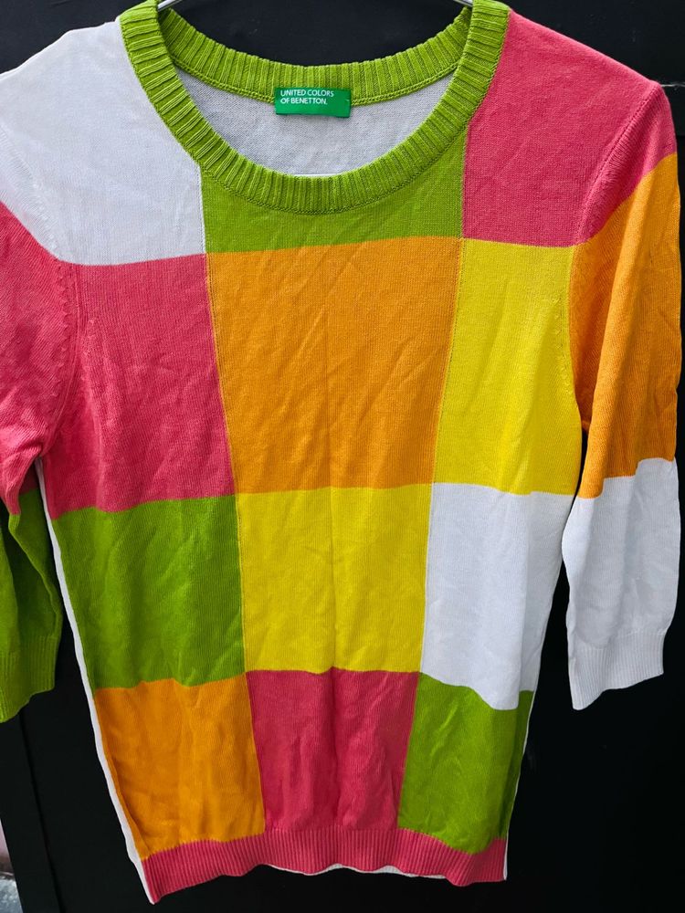 United Colors of Benetton Colorblock Sweater