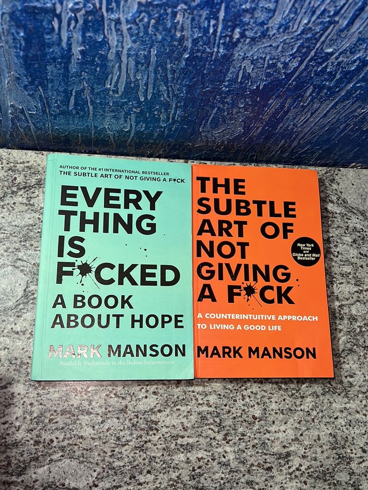 Mark Manson The Subtle Art And Everything Is F