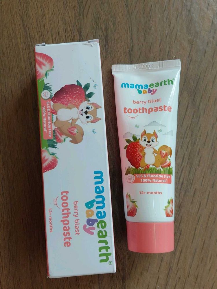 Mamaearth Baby Berry Blast Toothpaste
