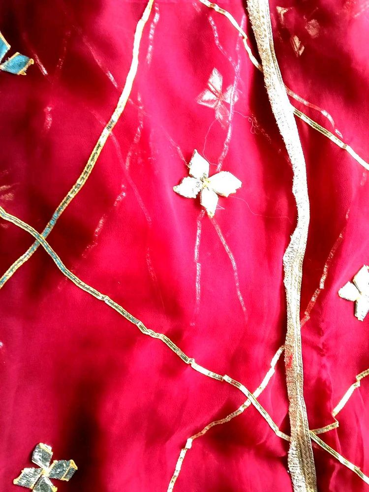 mehrun gota Patti saree