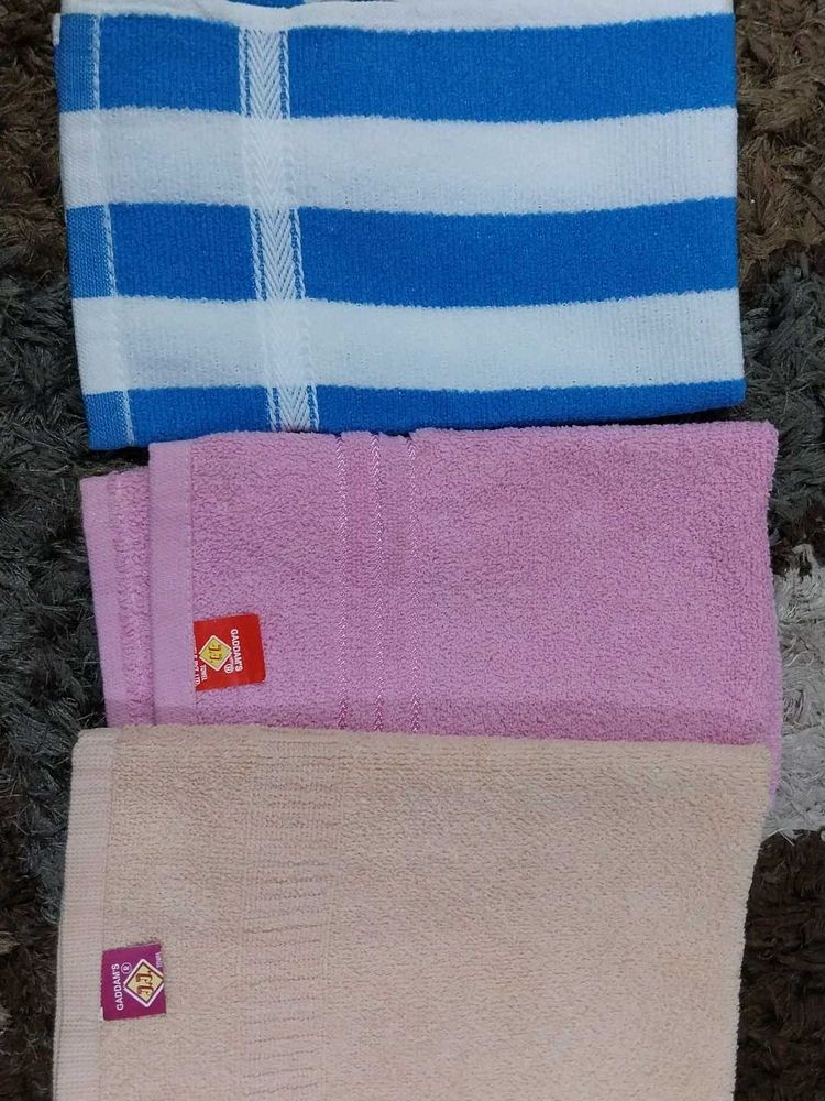 Set of 3 Soft Towels