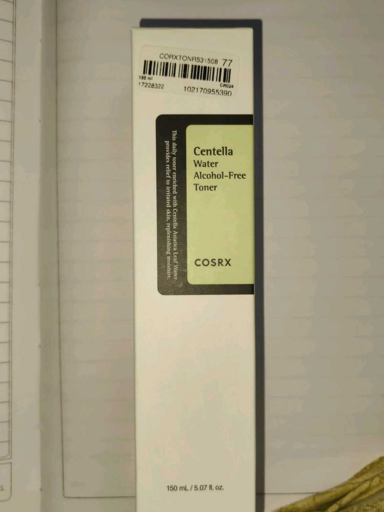 COSRX Centella water alcohol free toner