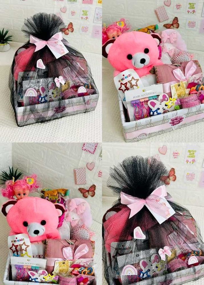 Adorable Baby Girl Gift Basket