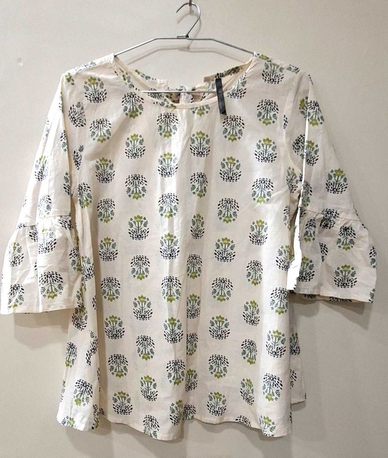Cotton Printed Top