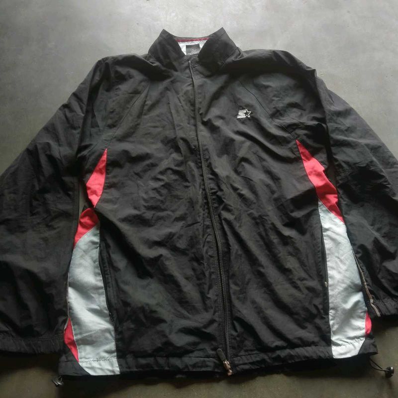 Starter Jacket - Black &amp; Red
