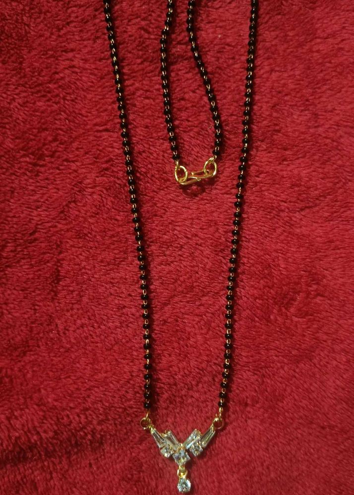 Mangalsutra with CZ Stones