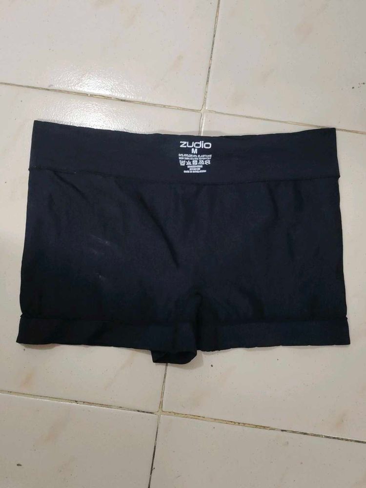 Zudio Black Seamless Briefs Tights