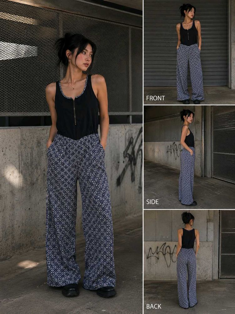Stylish Sleeveless Jumpsuit