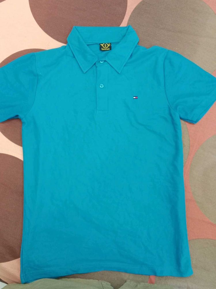 Men's Blue Polo T-Shirt