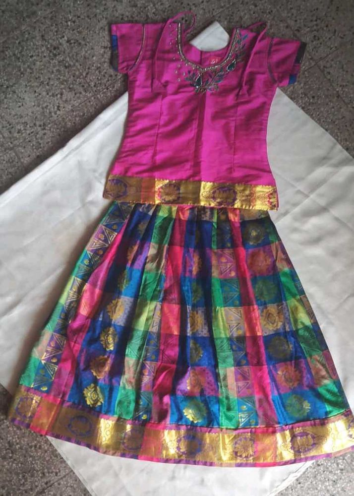 Vibrant Indian Lehenga Choli Set