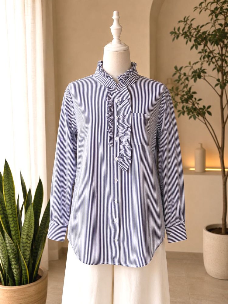 Pure cotton checkered shirt with pocket