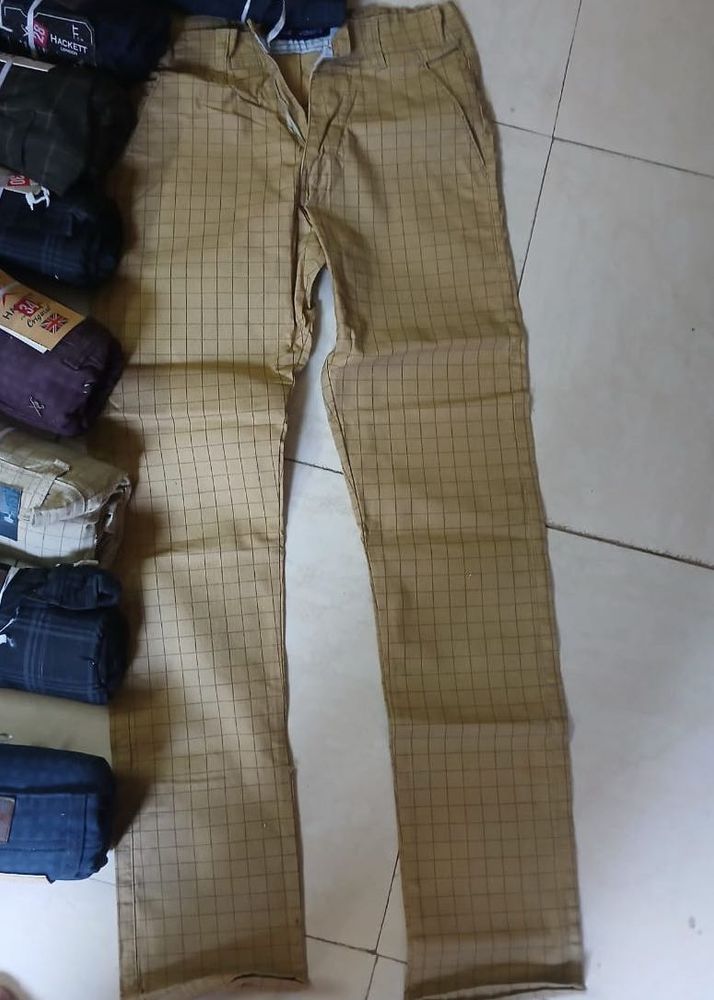 Men's Checked Trousers newnegotiwble